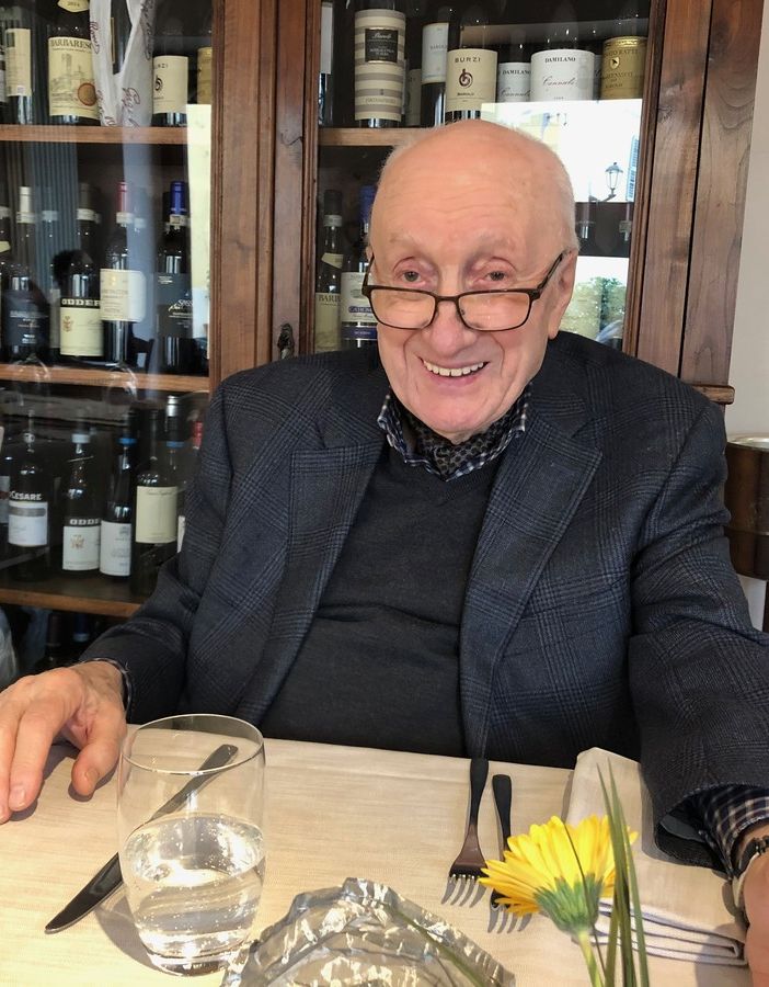 Lo scienziato in una foto scattata ad Asti nel 2019