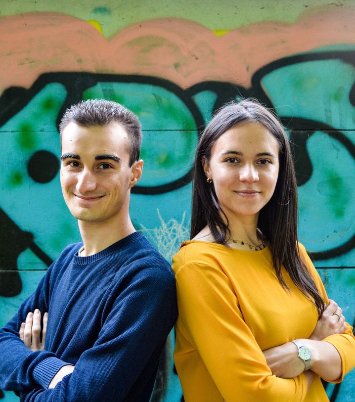 Lorenzo Giaretto e Chiara Della Mercede, autori del libro che verrà presentato il 24 settembre