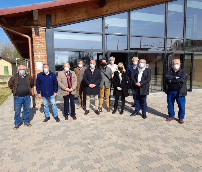 Il Direttore Generale dell'Asl di Asti questa mattina in visita a Castello di Annone