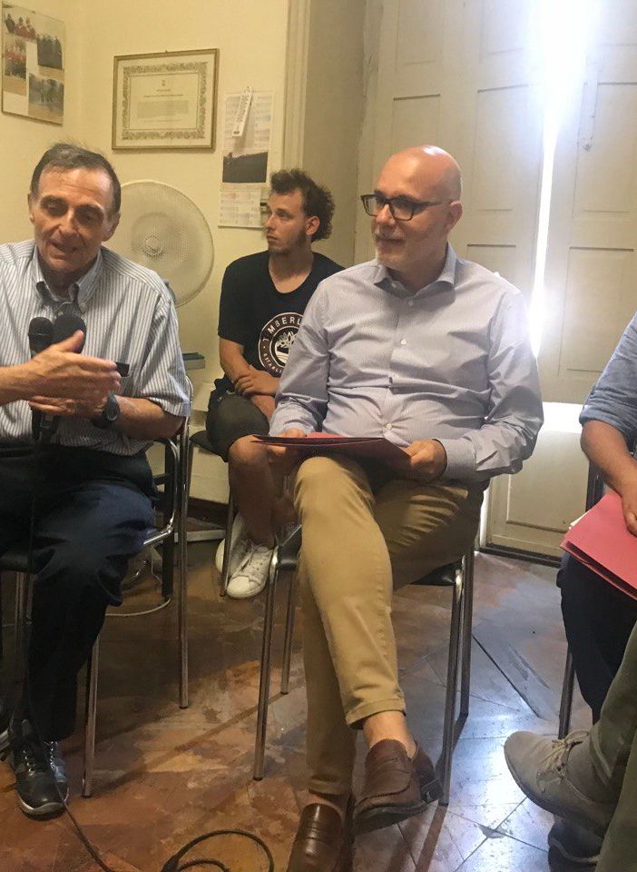 Un momento della conferenza stampa di presentazione del festival