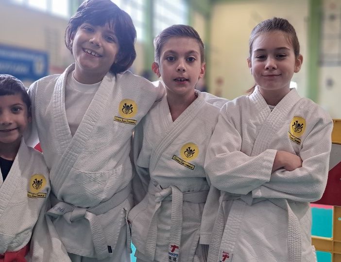 Da sx : Mirko Di Nicolantonio, Ambra di Nicolantonio, Thomas Colitti , Carraretto Desireè