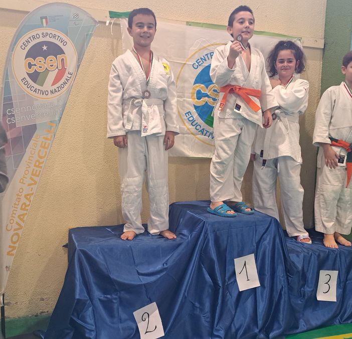 Scuola Judo Shobukai: successo al trofeo CSEN a Crescentino