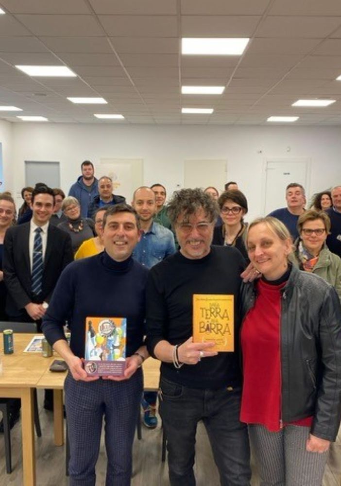 La lectio di Teo Musso al Mercato Contadino di Campagna Amica Asti