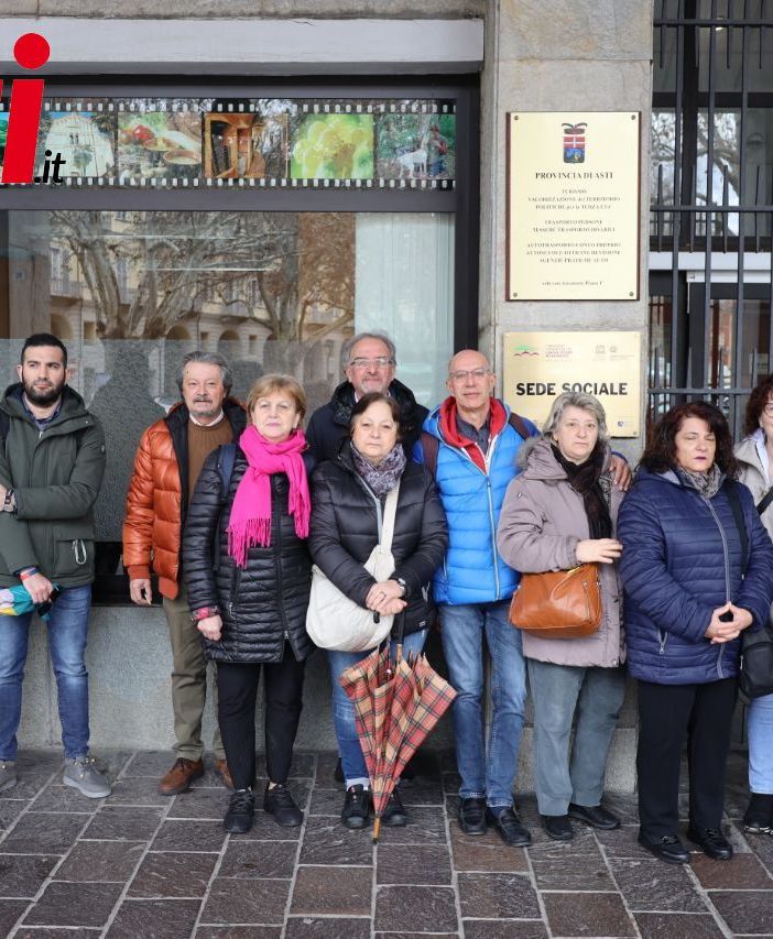 I lavoratori dell'ex Maina (Merphefoto)
