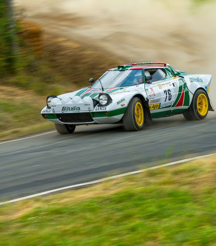 La Lancia Stratos in azione