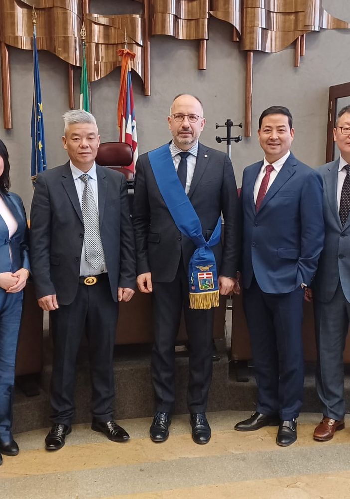 Ricevuta anche in Provincia la delegazione dell’Associazione Immigrati Cinesi Uniti in Piemonte