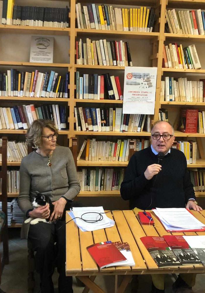 Maurizio Carcione con esponenti del Comitato