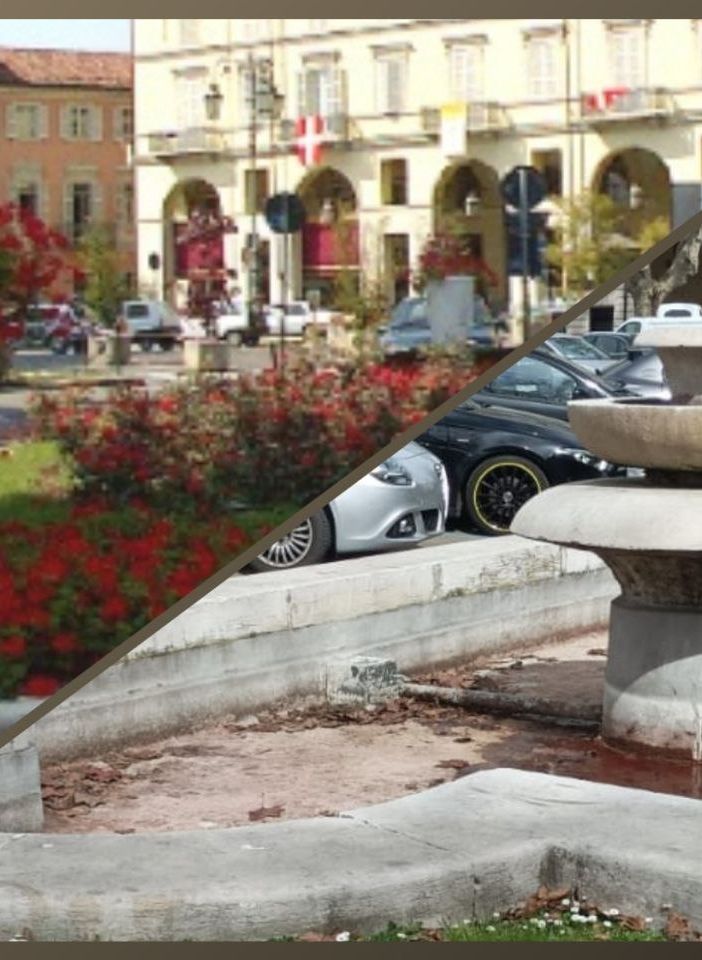 Alcune immagini della fontana, inviate da Malandrone, ora e negli anni precedenti