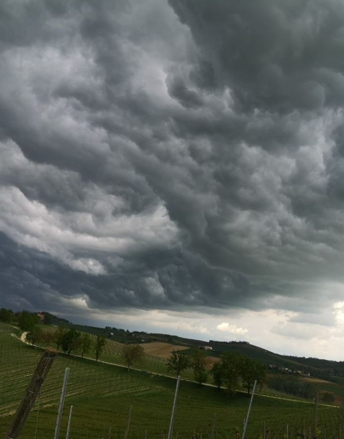 Foto di Franco, dal gruppo Telegram di Dati Meteo Asti