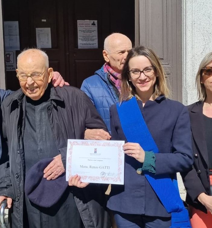 Compie cento anni Monsignor Gatti: una vita al servizio della comunità