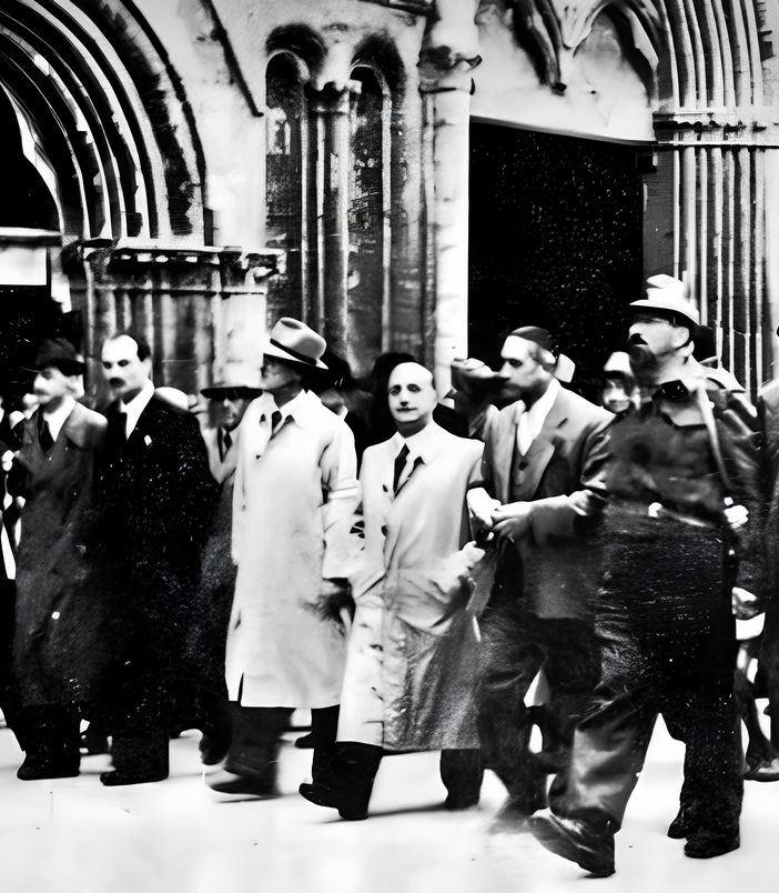 Immagine d'epoca della Liberazione ad Asti