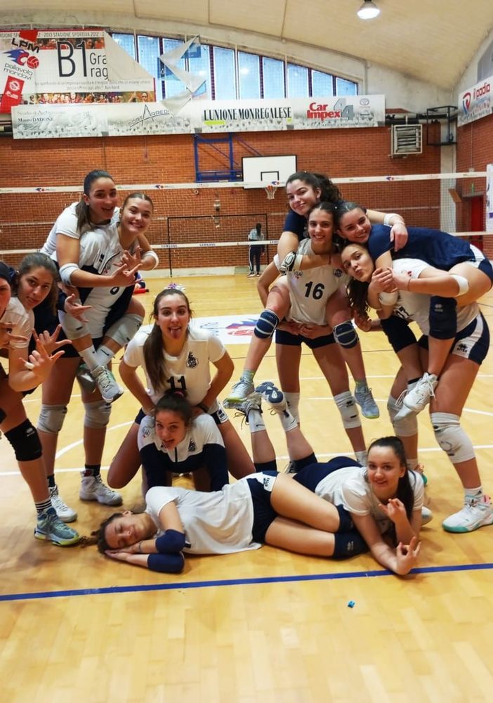 Le atlete dell'U16