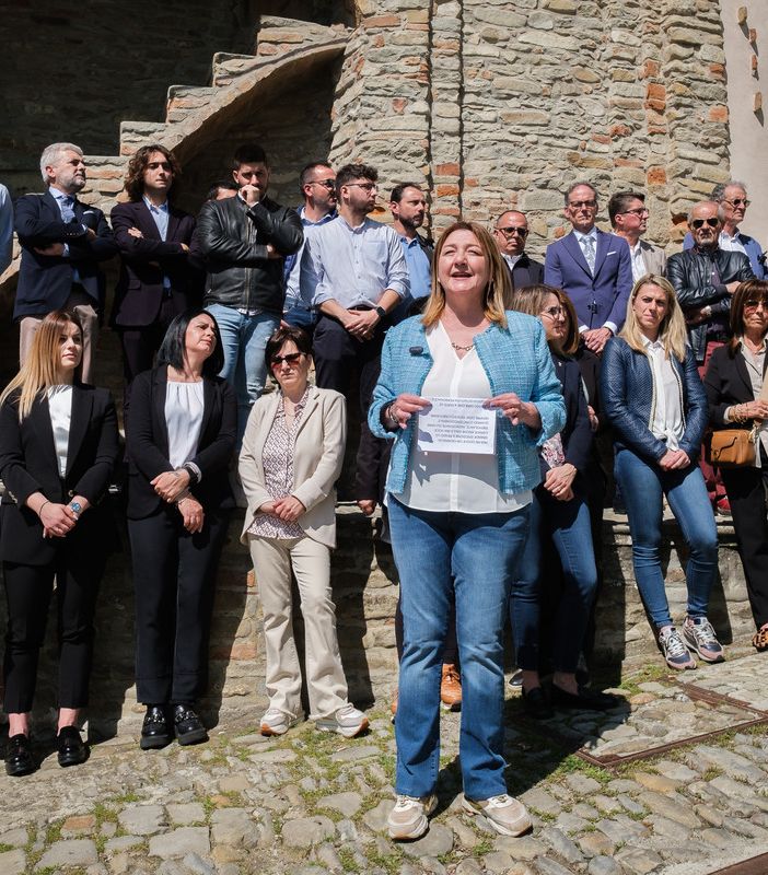 Alcune immagini della presentazione della candidatura