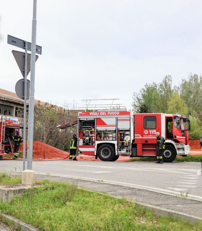 Alcune immagini dell'incendio (Merphefoto)