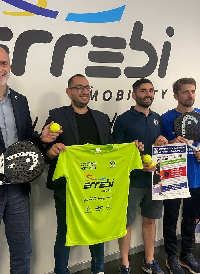 Errebi e il padel rinnovano la partnership e si preparano per il Campionato Nazionale