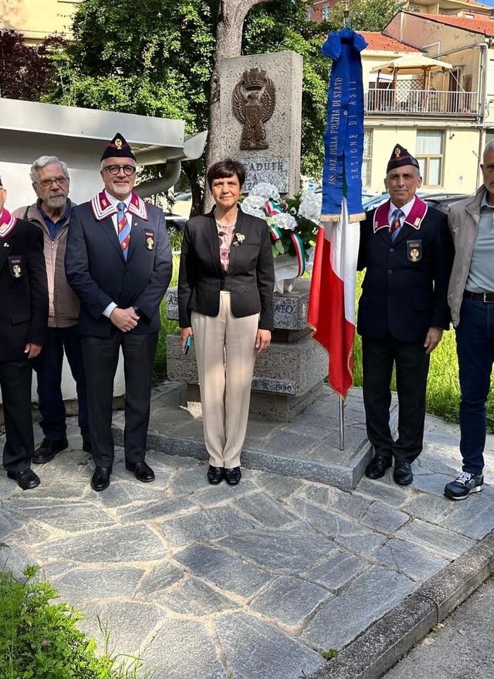 Ad Asti commemorate oggi  le vittime della strage di Capaci al monumento dei Caduti della Polizia di Stato