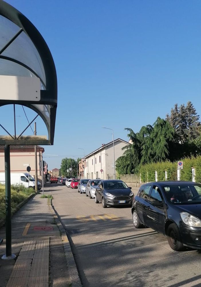 Un momento della giornata in corso Alba
