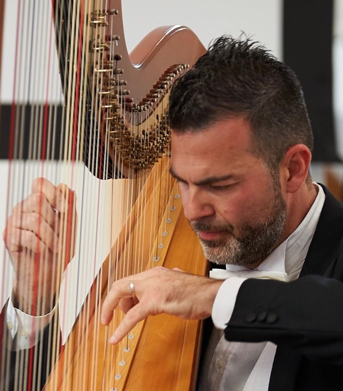 Davide Burani (Ph Festival nazionale arpa)