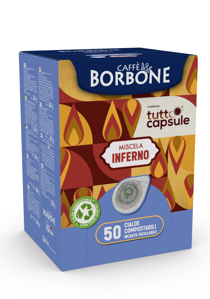 Tuttocapsule presenta le miscele Inferno e Paradiso con Caffè Borbone