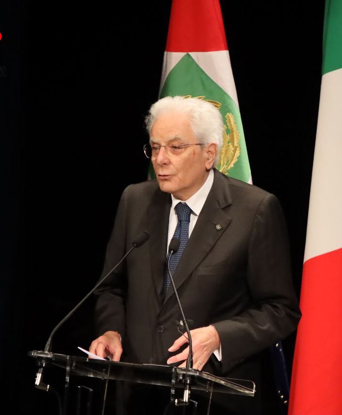 Il presidente Mattarella al Teatro Alfieri di Asti