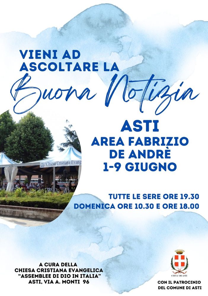 La predicazione della &quot;Buona novella&quot; con la Tenda evangelica