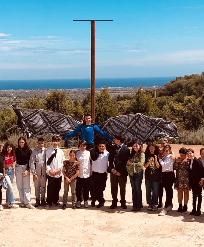 I ragazzi della Jona di Asti con gli insegnanti a Ostuni