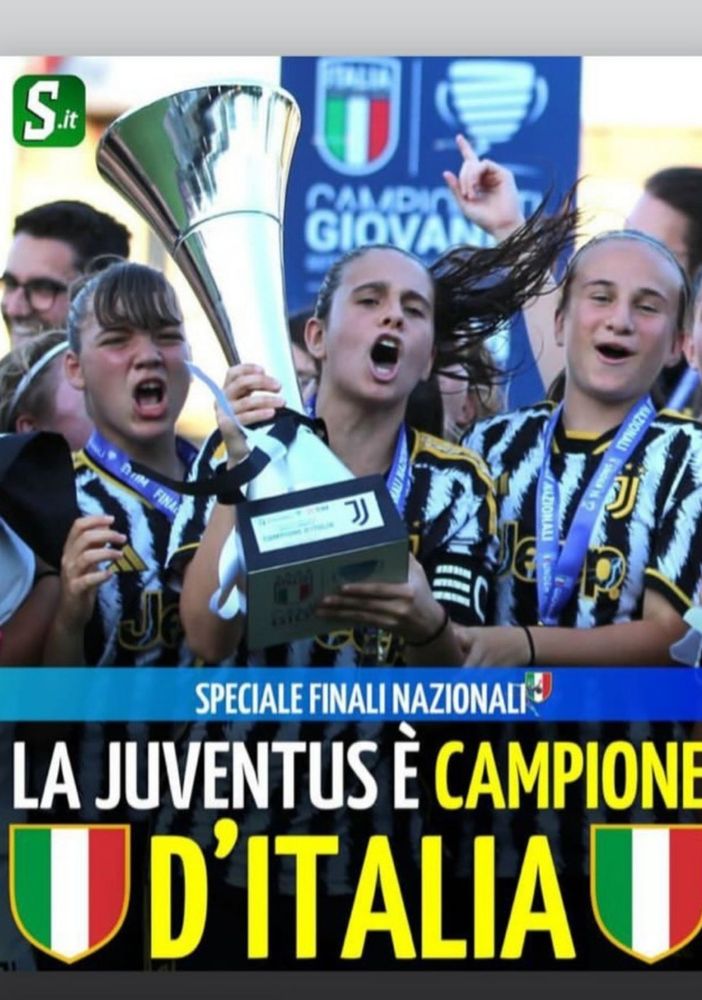 La Juventus femminile Under 15 vince lo scudetto e parla anche Astigiano