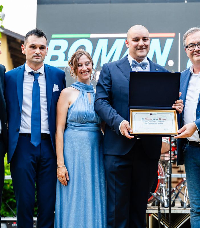 Boman festeggia i suoi primi 25 anni. L'azienda cuneese sempre più eccellenza in Italia e nel mondo