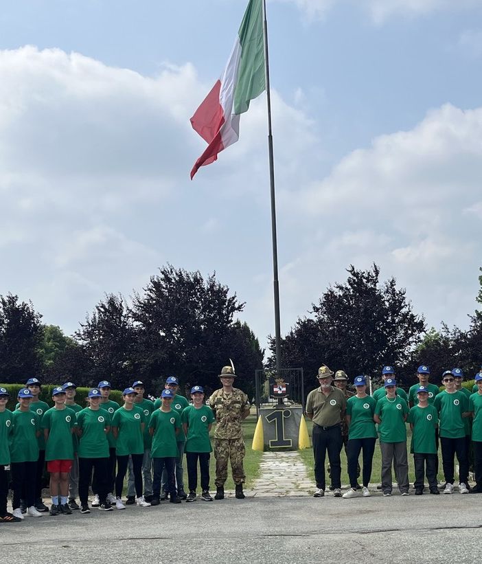 Concluso il campo scuola dell' Ana di Asti  presso la casa alpina di Isola
