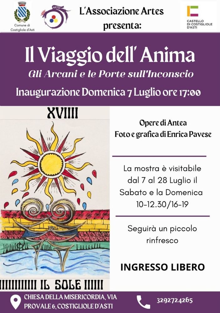 Arcani Maggiori in mostra a Costigliole d'Asti