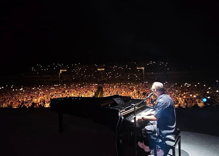 Gigi D'Alessio in concerto a Palermo il 6 luglio (Ph tratta dal profilo Facebook)