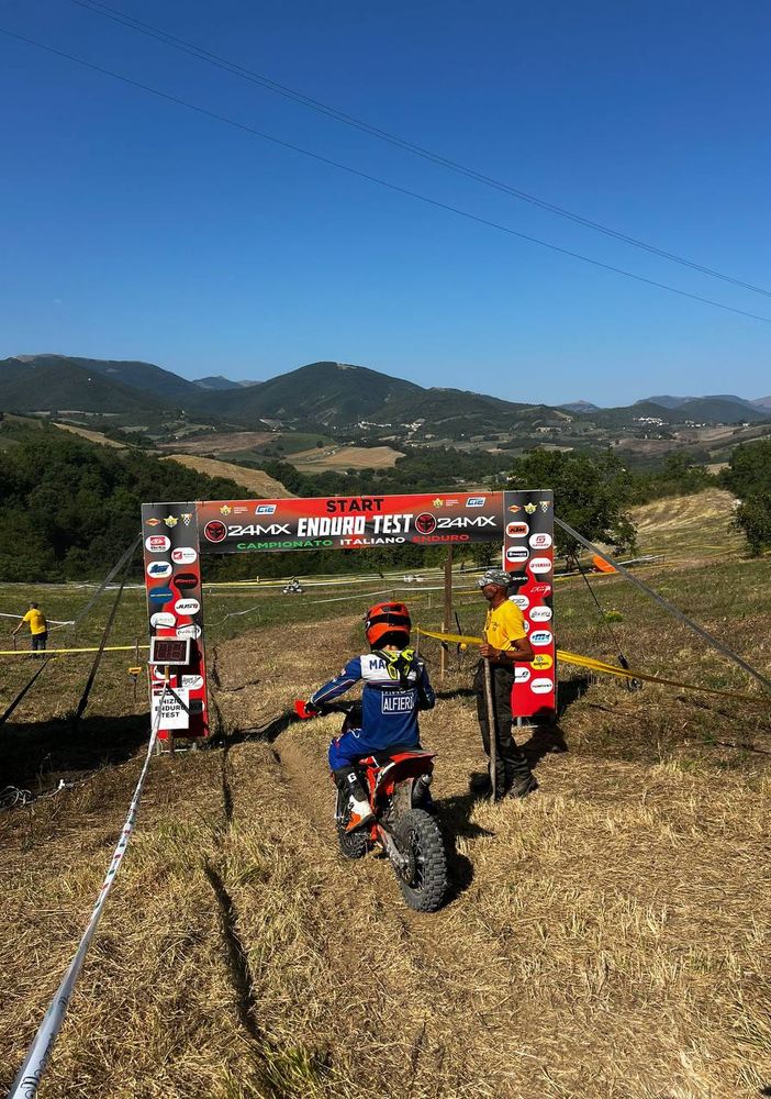 I &quot;piccoli&quot; del moto club Alfieri chiudono l'Italiano di mini enduro
