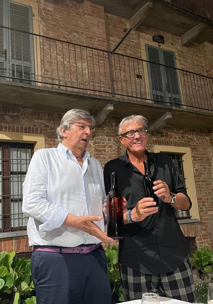 Dino Scassa con Luigi Terzuolo