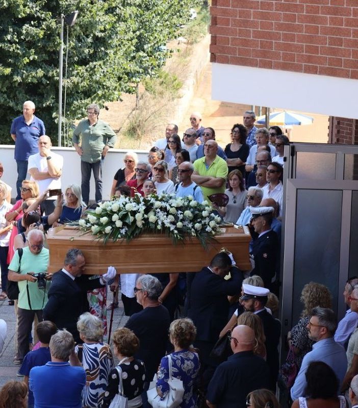 I funerali di Massimo Cotto (Merfephoto)