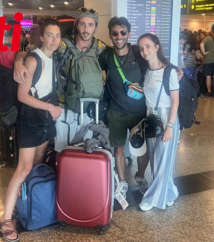 Nell'immagine, da sinistra a destra: Giulia Sirio, Danilo Balbo, Alessandro Bacci e Denisa Cozminca