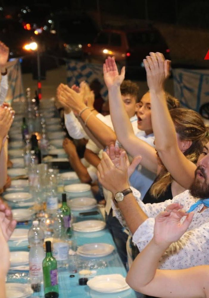 Una cena delle scorse edizioni del Palio (Merphefoto)