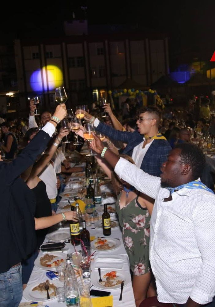 Una cena delle scorse edizioni del Palio (Merphefoto)