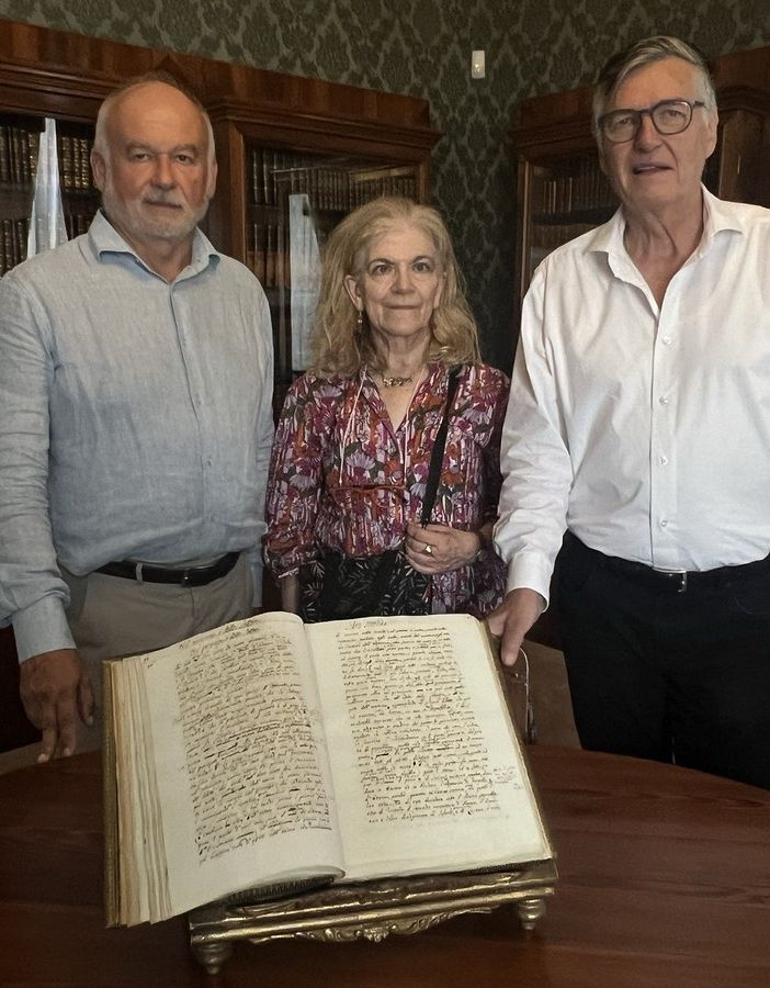 Livio Negro con Carla Forno e Mario Sacco