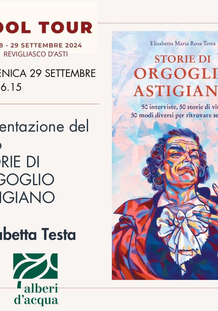 La locandina della presentazione di domenica a Revigliasco