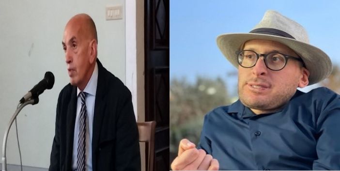 Domenico Quirico (a sinistra) e Gabriele Segre