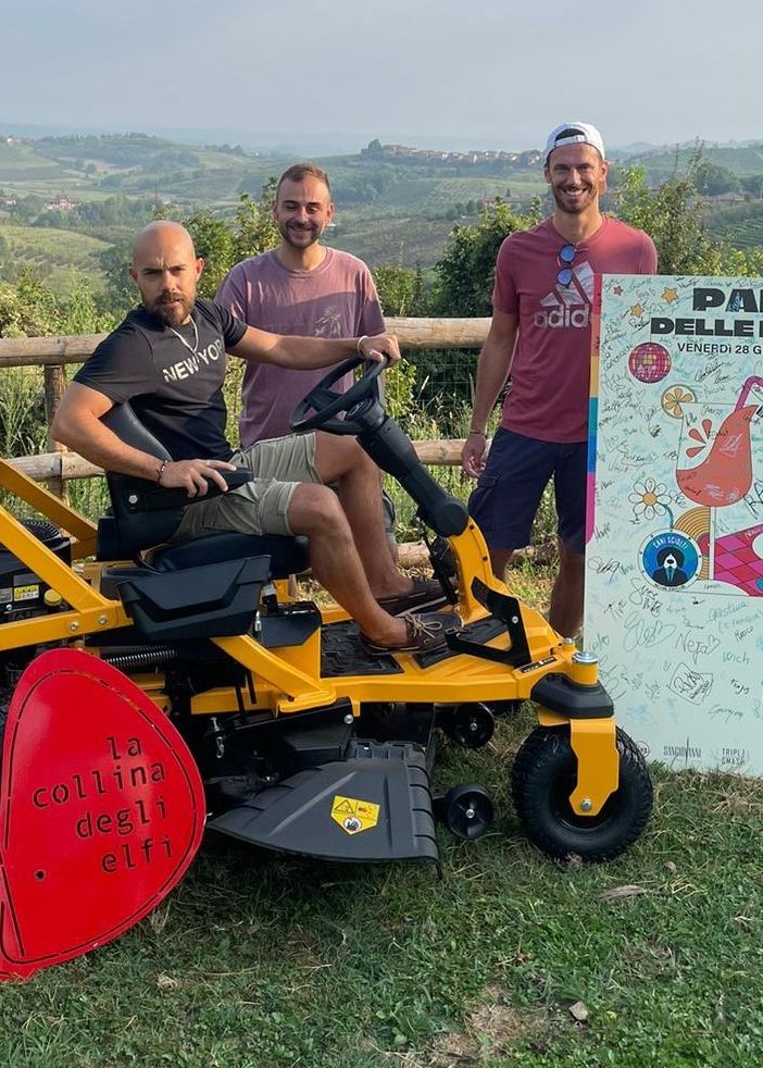 Il trattorino donato
