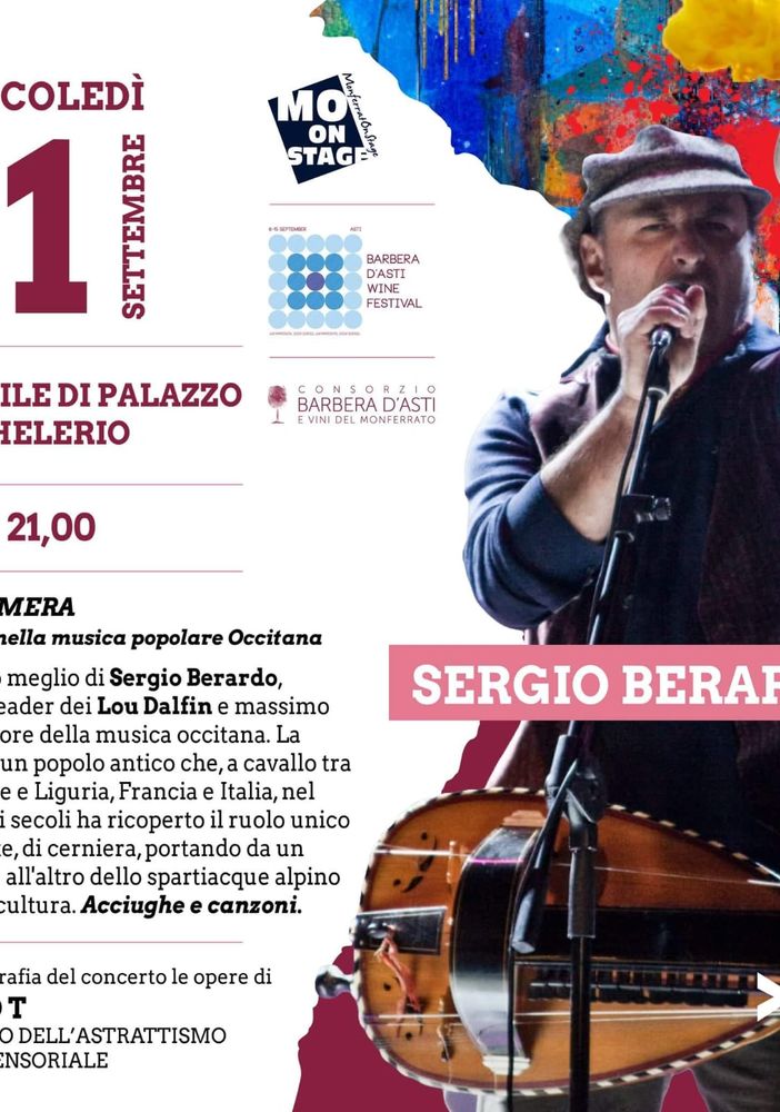 Questa sera Palazzo del Michelerio ospiterà un viaggio nella musica popolare occitana
