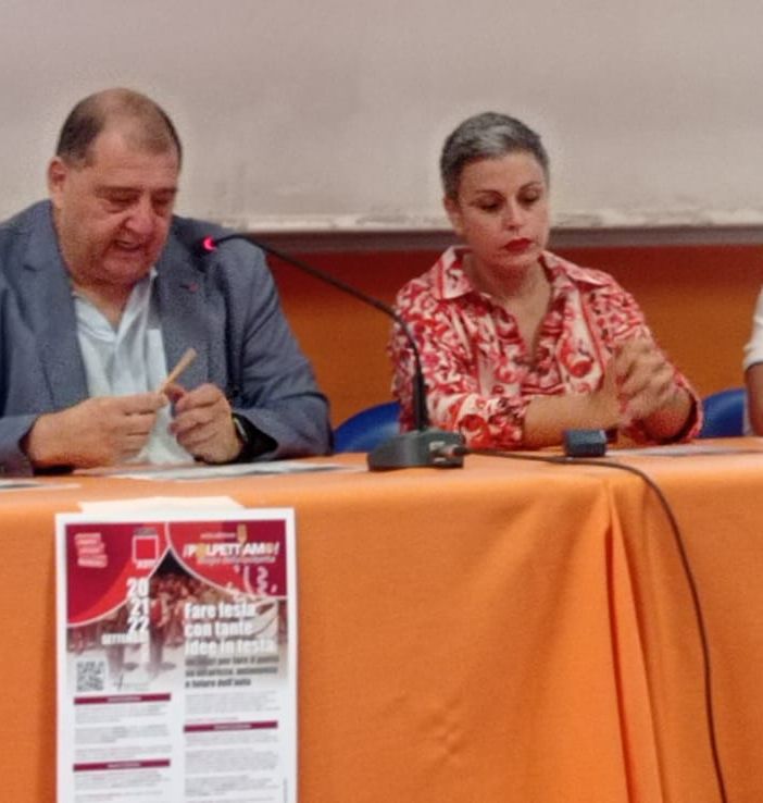 Un immagine della conferenza stampa di presentazione