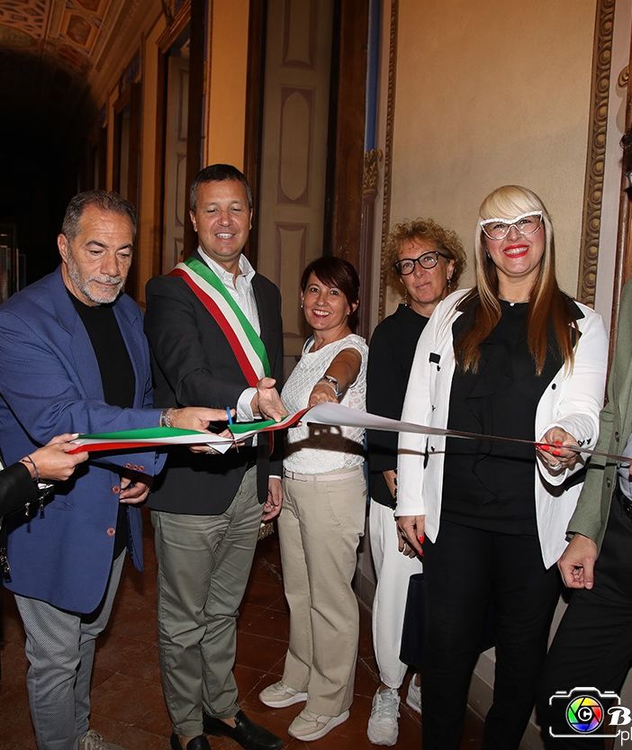 Alcune immagini dell'inauguarazione della mostra dedicata a San Francesco (Ph Beppe Sacchetto)