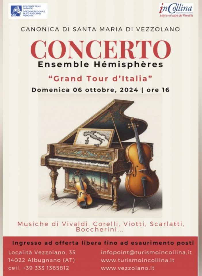 A Vezzolano andrà in scena un viaggio musicale nel cuore dell'Italia barocca