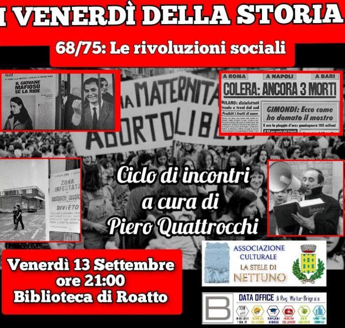 Tornano i venerdì della Storia a Roatto
