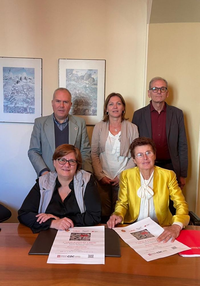 In alto da sinistra: Maurizio Martino, Emanuela Verri, Alberto Teresio