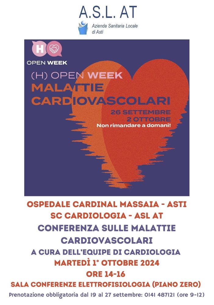 La locandina ufficiale della conferenza