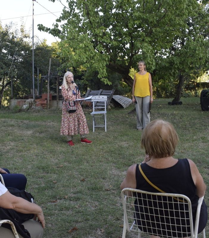 Carla Forno con Patrizia Camatel