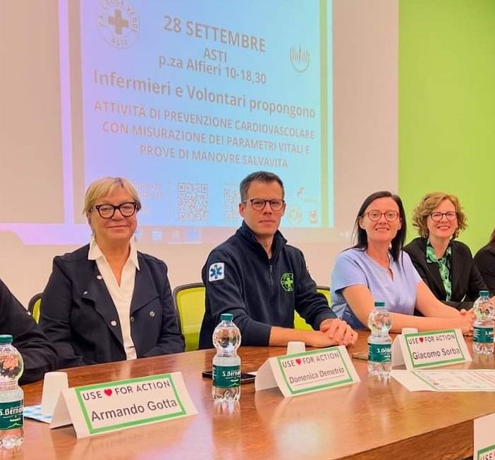 La Croce Verde di Asti si prepara alla Giornata Internazionale del Cuore
